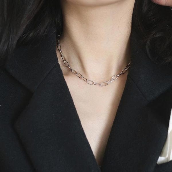 chains simple fashion personality creative design chain necklace women of fine, Silver
chains simple fashion personality creative design chain necklace women of fine, Silver