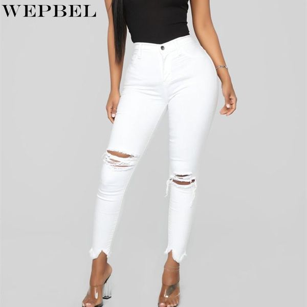 women's pants & capris wepbel big holes ripped jeans tassels skinny mid waisted pencil women trousers black white plus size
women's pants & capris wepbel big holes ripped jeans tassels skinny mid waisted pencil women trousers black white plus size