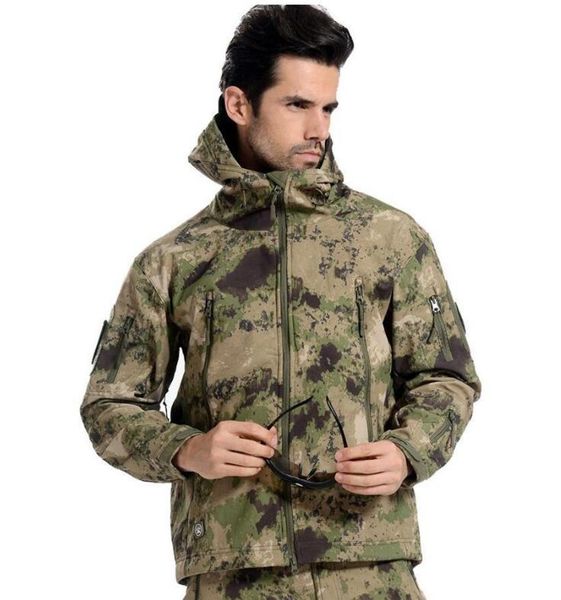 men's jackets tactical jacket waterproof fleece hunting suit camouflage military sports, Camo;black
men's jackets tactical jacket waterproof fleece hunting suit camouflage military sports, Camo;black
