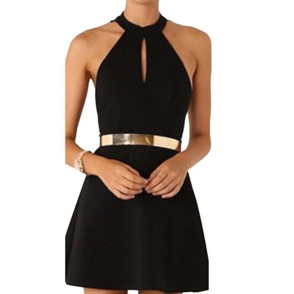 casual dresses stylish black color women elegant o-neck halter sleeveless backless lace mini dress streetwear for party clothing, Black;gray
casual dresses stylish black color women elegant o-neck halter sleeveless backless lace mini dress streetwear for party clothing, Black;gray