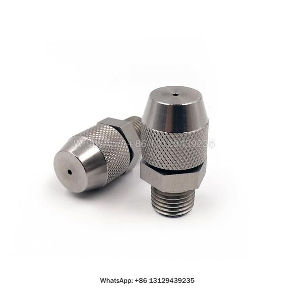 stainless steel fog spray nozzle for cannon, mist cannon machine, adjustable low-pressure watering equipments
stainless steel fog spray nozzle for cannon, mist cannon machine, adjustable low-pressure watering equipments