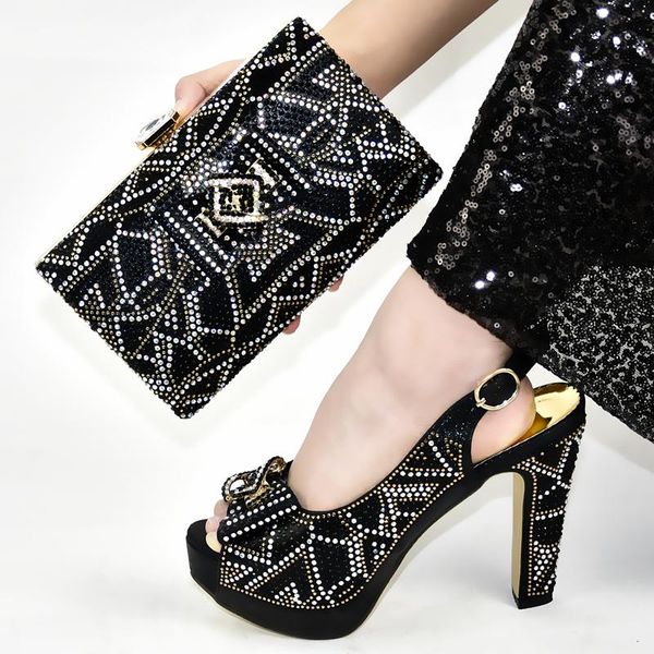 dress shoes italian with matching bags fashion ladies high heel black 12cm african and set for 688-3
dress shoes italian with matching bags fashion ladies high heel black 12cm african and set for 688-3