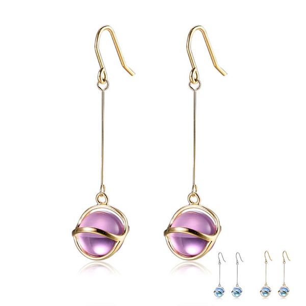 dangle & chandelier silverhoo genuine 925 sterling silver round glass beads drop earrings for women trendy gold color earring fine jewelry
dangle & chandelier silverhoo genuine 925 sterling silver round glass beads drop earrings for women trendy gold color earring fine jewelry