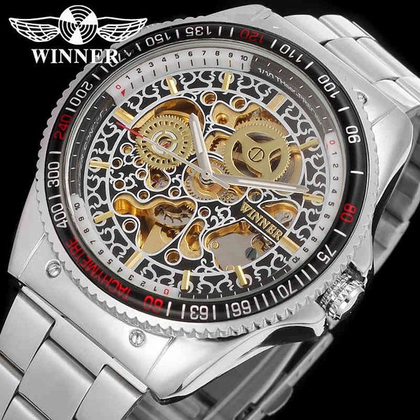 winner men mechanical watches fashion business casual luxury brand 2019 clocks relogio masculino, Slivery;brown
winner men mechanical watches fashion business casual luxury brand 2019 clocks relogio masculino, Slivery;brown