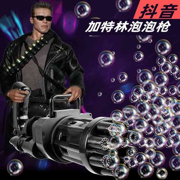 wanghong gatling machine electric automatic camera cartoon bubble gun children's toy pendulum
wanghong gatling machine electric automatic camera cartoon bubble gun children's toy pendulum