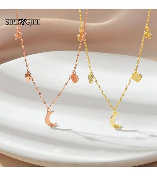 chains sipengjel fashion creative metal glossy heart pendant neckalce hip hop punk chore necklace for women jewelry 2021, Silver
chains sipengjel fashion creative metal glossy heart pendant neckalce hip hop punk chore necklace for women jewelry 2021, Silver
