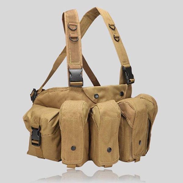 tactical vest ammo chest rig magazine carrier combat military outdoor paintball hunting army armor jackets, Camo;black
tactical vest ammo chest rig magazine carrier combat military outdoor paintball hunting army armor jackets, Camo;black