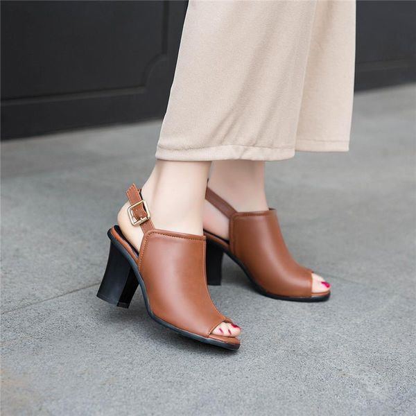 sandals 2021 ladies rome peep toe chunky high heels slingbacks summer shoes woman black brown gladiator women plus size
sandals 2021 ladies rome peep toe chunky high heels slingbacks summer shoes woman black brown gladiator women plus size