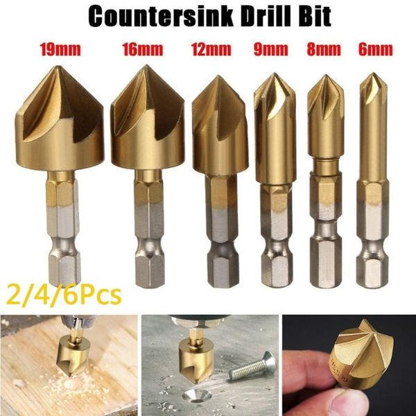 professional drill bits hss titanium countersink deburring chamfering 5 flute bit set 90 degree counter sink chamfer cutter
professional drill bits hss titanium countersink deburring chamfering 5 flute bit set 90 degree counter sink chamfer cutter