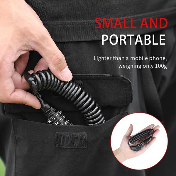 bike locks mini bicycle lock anti-theft scooter cable helmet steel chain password for backpack cycling accessories
bike locks mini bicycle lock anti-theft scooter cable helmet steel chain password for backpack cycling accessories