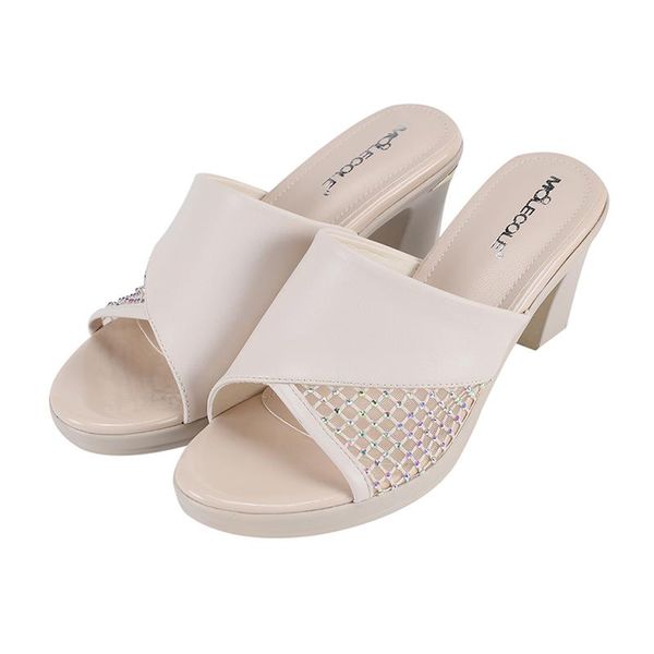 shoes woman moolecole women thick heel mid-heel pleated slippers fashion summer sandals 2-9794, Black
shoes woman moolecole women thick heel mid-heel pleated slippers fashion summer sandals 2-9794, Black