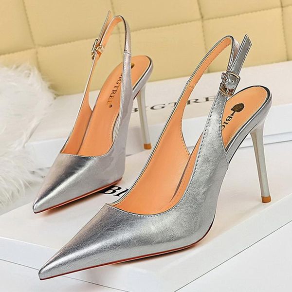 sandals 2021 women 7cm 9.5cm high heels yellow lady leather stripper slingback sandles wedding bridal party shoes large size 43, Black
sandals 2021 women 7cm 9.5cm high heels yellow lady leather stripper slingback sandles wedding bridal party shoes large size 43, Black