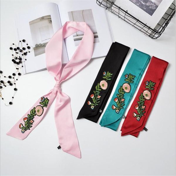 scarves women skinny scarf faux silk wrap solid color red pink bag handle ribbons head tie band neckerchief shawls, Blue;gray
scarves women skinny scarf faux silk wrap solid color red pink bag handle ribbons head tie band neckerchief shawls, Blue;gray