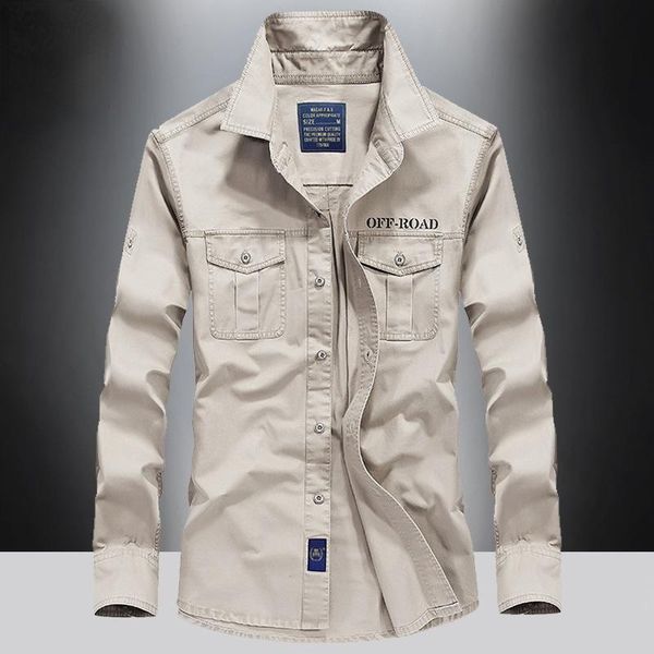 men's casual shirts 2021 autumn spring men military style 100% pure cotton khaki long sleeve shirt male army green black blue, White;black
men's casual shirts 2021 autumn spring men military style 100% pure cotton khaki long sleeve shirt male army green black blue, White;black