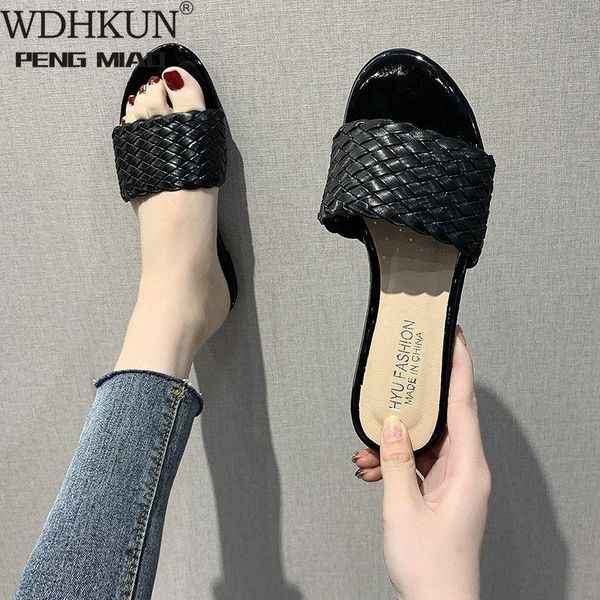 fashion temperament braided charm open-toe flat slippers set foot vacation beach sandals casual flip flops women shoes, Black
fashion temperament braided charm open-toe flat slippers set foot vacation beach sandals casual flip flops women shoes, Black