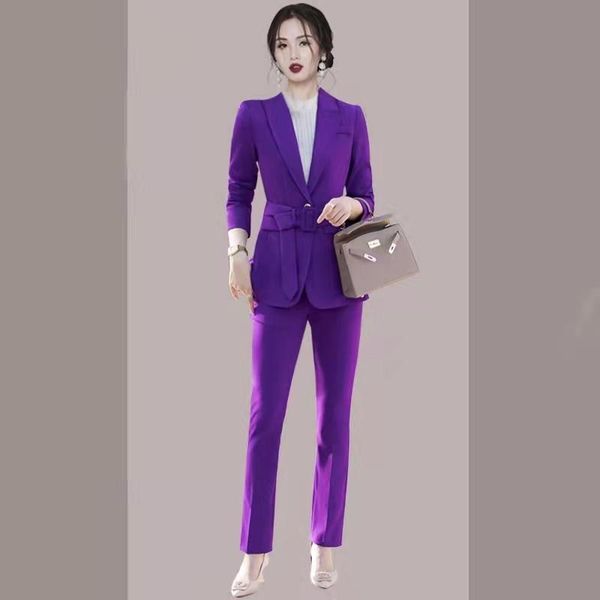 women's two piece pants 2021 autumn and winter high-end ol self-cultivation professional suit small fragrance fashion, White
women's two piece pants 2021 autumn and winter high-end ol self-cultivation professional suit small fragrance fashion, White