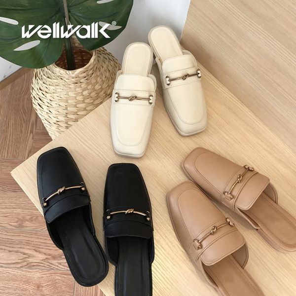 slippers designer shoes women flat buckle female casual mules shoe woman spring concise slides slip on loafers, Black
slippers designer shoes women flat buckle female casual mules shoe woman spring concise slides slip on loafers, Black