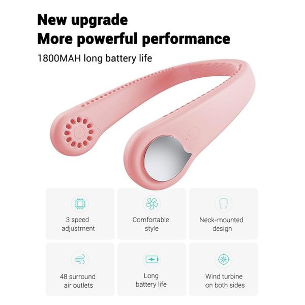 electric fans m6 mini usb portable fan neck with rechargeable battery ultra quiet wind wearable handheld air conditioner pink
electric fans m6 mini usb portable fan neck with rechargeable battery ultra quiet wind wearable handheld air conditioner pink