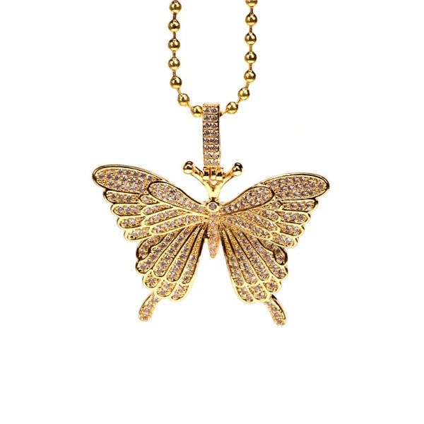pendant necklaces eyika animal big butterfly sea star metal bead chain necklace iced out gold color zircon women hip hop rock jewelry, Silver
pendant necklaces eyika animal big butterfly sea star metal bead chain necklace iced out gold color zircon women hip hop rock jewelry, Silver