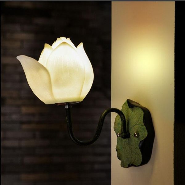 personality lotus resin bedroom bedside decorative wall lights retro creative restaurant bar corridor lighting lamp
personality lotus resin bedroom bedside decorative wall lights retro creative restaurant bar corridor lighting lamp