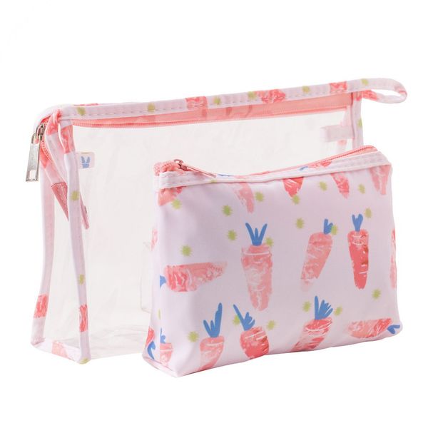 trousse de maquillage travel pvc bag two piece suit cartoon cute makeup portable waterproof dustproof zipper clear toiletry bag
trousse de maquillage travel pvc bag two piece suit cartoon cute makeup portable waterproof dustproof zipper clear toiletry bag