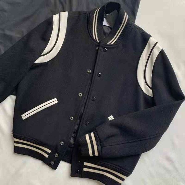 women's jackets handmade genuine leather classic slp style baseball uniform woolen jacket, men and women couple jacket woman short wint, Black;brown
women's jackets handmade genuine leather classic slp style baseball uniform woolen jacket, men and women couple jacket woman short wint, Black;brown