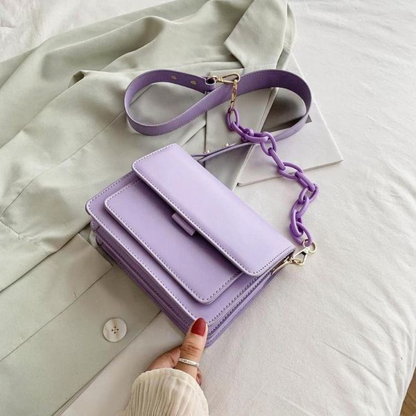 chain design mini pu leather flap bags for women 2021 summer lady shoulder messenger handbags female fashion cross body bag waist
chain design mini pu leather flap bags for women 2021 summer lady shoulder messenger handbags female fashion cross body bag waist