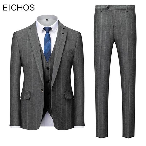 men's suits & blazers gray stripe for men three piece autumn winter mens wedding prom party dress dinner christmas suit male, White;black
men's suits & blazers gray stripe for men three piece autumn winter mens wedding prom party dress dinner christmas suit male, White;black