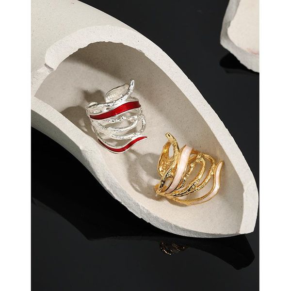 cluster rings 100% 925 sterling silver multi-layers wide for women jewelry, fashion punk hiphop female party ring bijoux, Golden;silver
cluster rings 100% 925 sterling silver multi-layers wide for women jewelry, fashion punk hiphop female party ring bijoux, Golden;silver