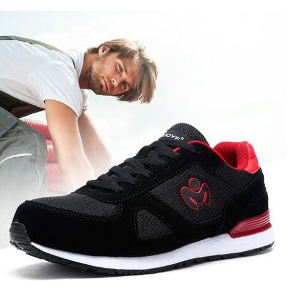 men's work safety shoes, steel toe construction sports shoes, breathable, lightweight, shockproof, anti-static, non slip, Black
men's work safety shoes, steel toe construction sports shoes, breathable, lightweight, shockproof, anti-static, non slip, Black
