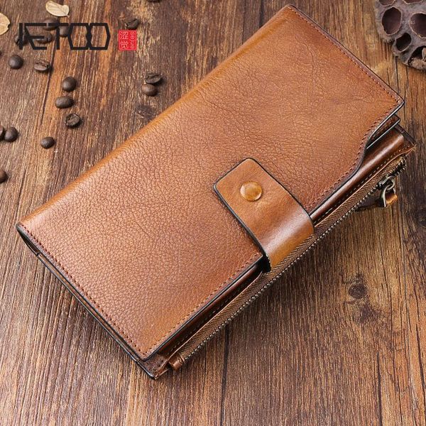 wallets aetoo original handmade leather long wallet retro old multi-card bit men's handbags multi-function buckle1, Red;black
wallets aetoo original handmade leather long wallet retro old multi-card bit men's handbags multi-function buckle1, Red;black