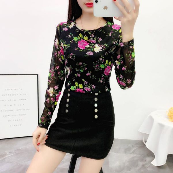 women's spring autumn style lace blouse shirt casual printed long sleeve o-neck elegant mesh sp1187 blouses & shirts, White
women's spring autumn style lace blouse shirt casual printed long sleeve o-neck elegant mesh sp1187 blouses & shirts, White