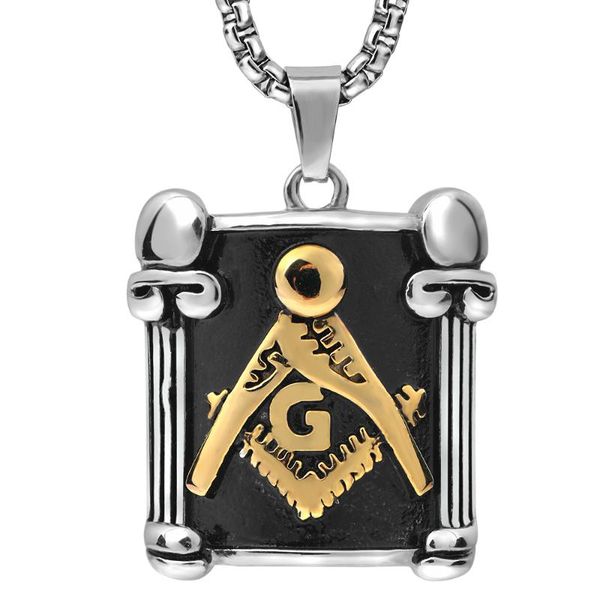 masonic pendant necklace men hip hop jewelry with bead chain ason mens jewellery cool gift necklaces, Silver
masonic pendant necklace men hip hop jewelry with bead chain ason mens jewellery cool gift necklaces, Silver
