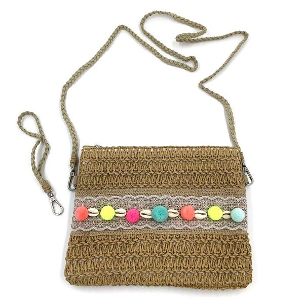 bohemian handmade colorful wool ball decorative for women bagnecklace bag hand woman pendant necklaces, Silver
bohemian handmade colorful wool ball decorative for women bagnecklace bag hand woman pendant necklaces, Silver