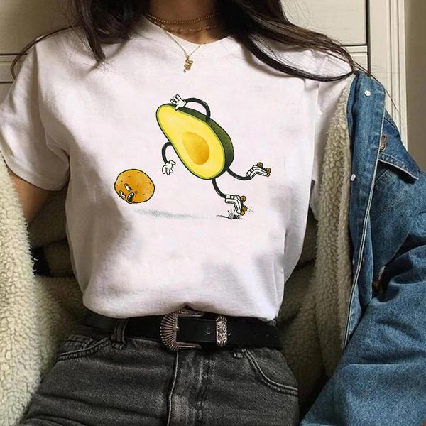 women's t-shirt women avocado funny cute fruit cartoon womens lady t shirt t-shirts short sleeve tees graphic female, White
women's t-shirt women avocado funny cute fruit cartoon womens lady t shirt t-shirts short sleeve tees graphic female, White