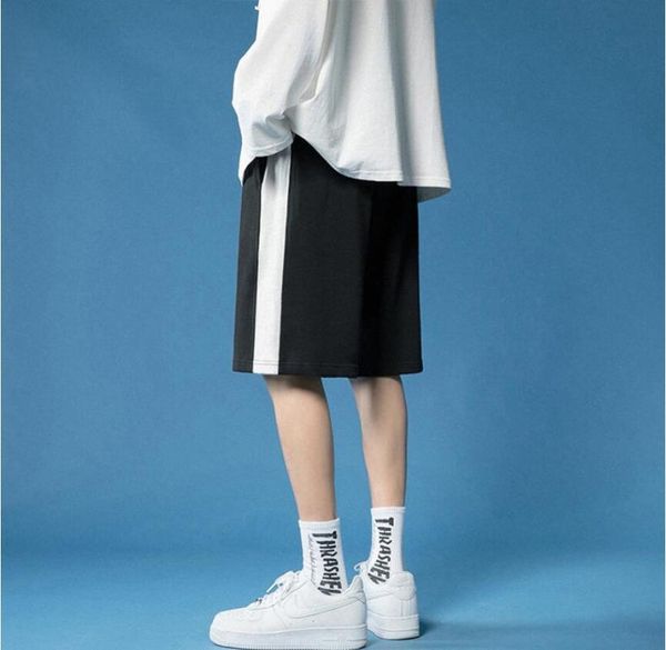 men's shorts 2021 summer running men sports jogging fitness mens gym pants, White;black
men's shorts 2021 summer running men sports jogging fitness mens gym pants, White;black