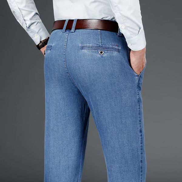men's jeans 2021 stretch slim fit designer classic denim pants four seasons baggy men fashion elasticity, Blue
men's jeans 2021 stretch slim fit designer classic denim pants four seasons baggy men fashion elasticity, Blue