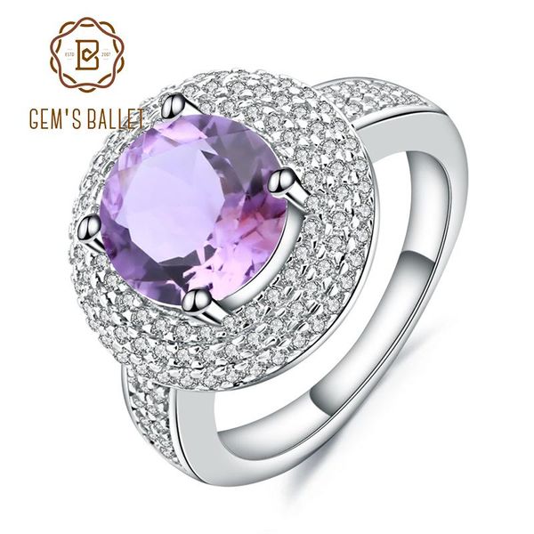 cluster rings gem's ballet 2.66ct natural amethyst gemstone ring 925 sterling silver engagement cocktail for women fine jewelry, Golden;silver
cluster rings gem's ballet 2.66ct natural amethyst gemstone ring 925 sterling silver engagement cocktail for women fine jewelry, Golden;silver