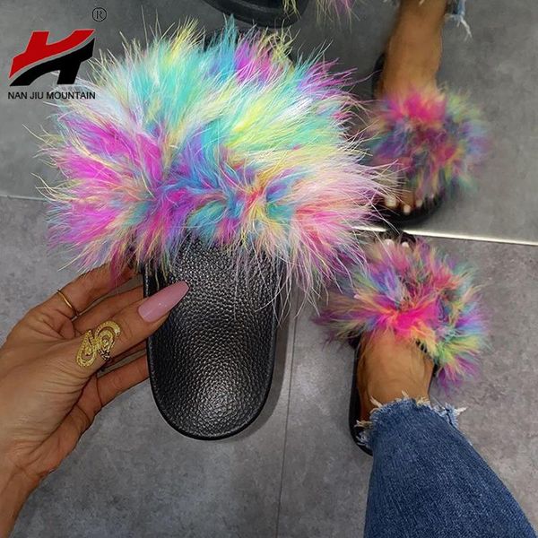 mountain 2021 women's shoes autumn flat slippers colorful plush outdoor open toe plus size 41, Black
mountain 2021 women's shoes autumn flat slippers colorful plush outdoor open toe plus size 41, Black