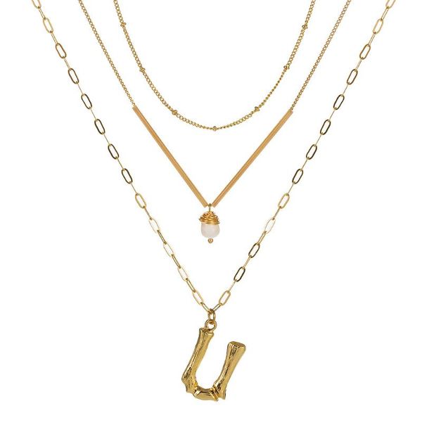 pendant necklaces vintage gold color bead natural pearl choker necklace women letter sequin imitation statement collier, Silver
pendant necklaces vintage gold color bead natural pearl choker necklace women letter sequin imitation statement collier, Silver