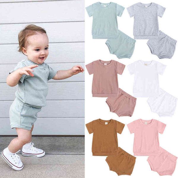 new casual solid color baby grils clohting summer clothes cotton kids boy clothes short +shorts baby clothing suit 0-4 years g220217, White
new casual solid color baby grils clohting summer clothes cotton kids boy clothes short +shorts baby clothing suit 0-4 years g220217, White