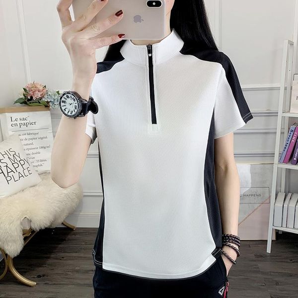 short sleeve sport t shirt mujer camisetas plus size women clothing woman tee fast dry femme t-shirty damskie women's t-shirt, White
short sleeve sport t shirt mujer camisetas plus size women clothing woman tee fast dry femme t-shirty damskie women's t-shirt, White