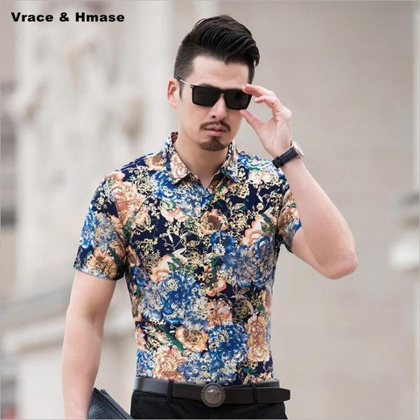 no.816 exquisite bronzing flower pattern printing fashion short sleeve shirt summer 2021 style quality silk cotton men men's casual shi, White;black
no.816 exquisite bronzing flower pattern printing fashion short sleeve shirt summer 2021 style quality silk cotton men men's casual shi, White;black