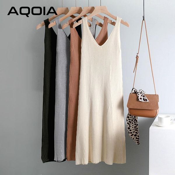 autumn winter thick knit woman tank dress casual sleeveless sweater camisole female v-neck camis dresses, Black;gray
autumn winter thick knit woman tank dress casual sleeveless sweater camisole female v-neck camis dresses, Black;gray