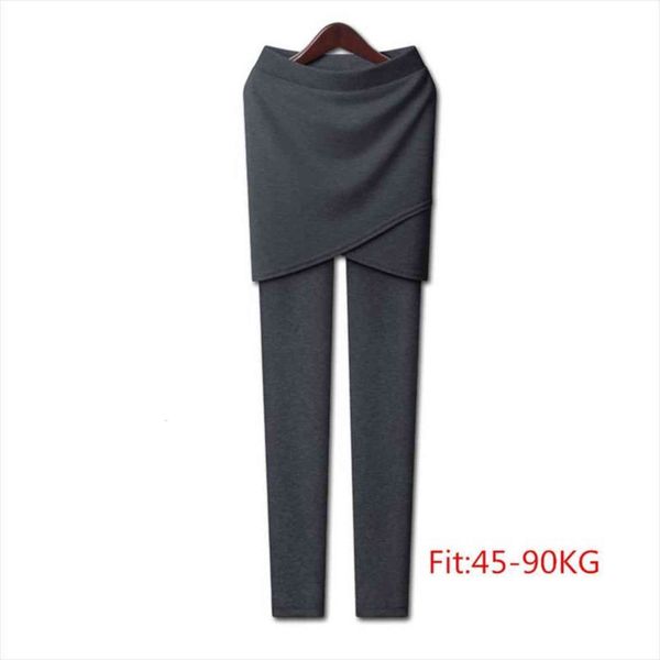 spring autumn plus size big women leggings sizes large asymmetry fake two pants skirt black grey leggins
spring autumn plus size big women leggings sizes large asymmetry fake two pants skirt black grey leggins