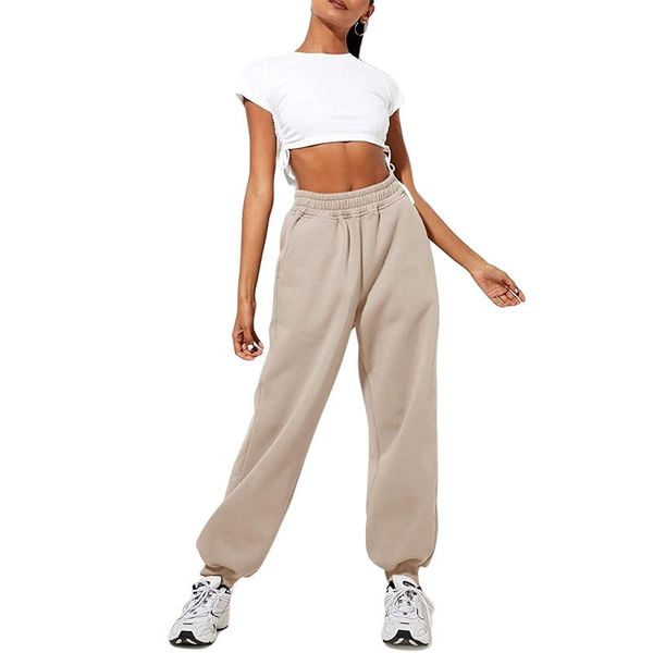women's pants & capris women young girl sports style beam feet elastic high waist solid color casual sweatpant cotton trousers, Black;white
women's pants & capris women young girl sports style beam feet elastic high waist solid color casual sweatpant cotton trousers, Black;white