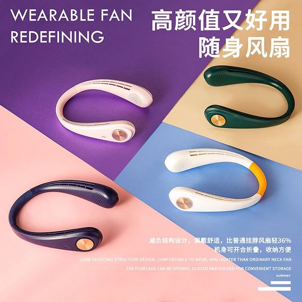 electric fans mini neck fan portable bladeless usb rechargeable mute sports for outdoor travel ventilador portatil abanicos cooling
electric fans mini neck fan portable bladeless usb rechargeable mute sports for outdoor travel ventilador portatil abanicos cooling