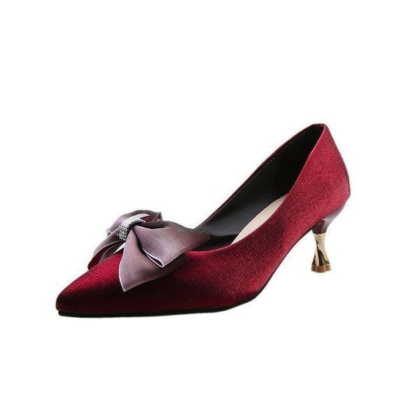 dress shoes 2021 autumn women's pumps slip-on solid butterfly-knot shallow fashion high heels thin flock lazy, Black
dress shoes 2021 autumn women's pumps slip-on solid butterfly-knot shallow fashion high heels thin flock lazy, Black