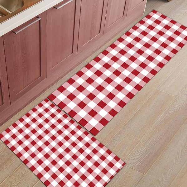carpets pastoral style red plaid kitchen mat anti-slip modern area rugs living room balcony carpet doormat bathroom
carpets pastoral style red plaid kitchen mat anti-slip modern area rugs living room balcony carpet doormat bathroom