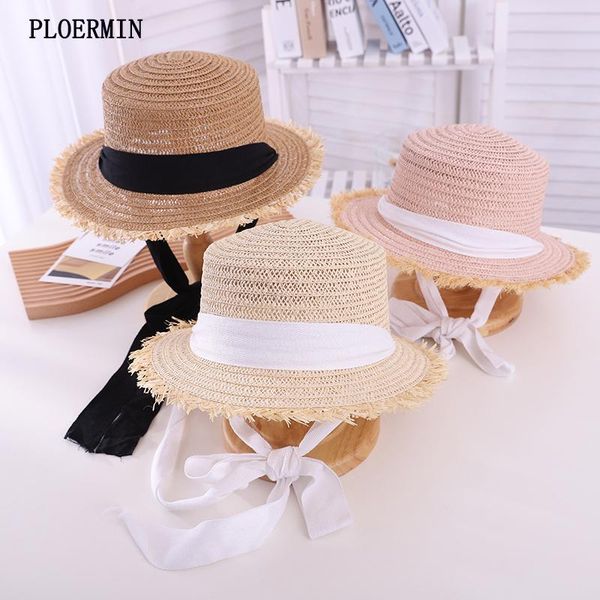 summer handmade panama hats for women wide brim beach hat with fashion long ribbon visor parent-child sun, Blue;gray
summer handmade panama hats for women wide brim beach hat with fashion long ribbon visor parent-child sun, Blue;gray
